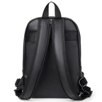 Mini Leather Backpack for Men Compact PU Leather Travel Chest Bag Small Sling Backpack