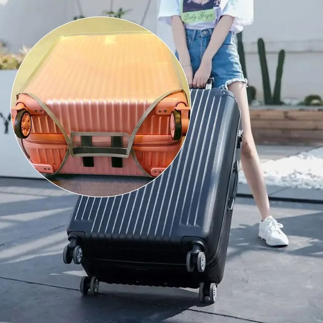Transparent Travel Luggage Cover – Waterproof Dustproof PVC Suitcase Protector