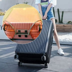 Transparent Travel Luggage Cover – Waterproof Dustproof PVC Suitcase Protector