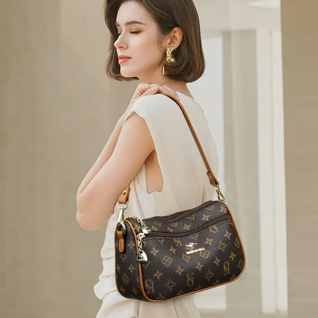 Luxury PU Leather Crossbody Bags for Women Designer Handbags High Quality Stylish Shoulder Bags