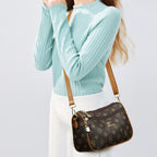 Luxury PU Leather Crossbody Bags for Women Designer Handbags High Quality Stylish Shoulder Bags