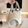 Magnetic Travel Hat Clip PU Leather Bag and Backpack Hat Holder