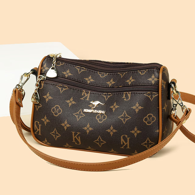 Luxury PU Leather Crossbody Bags for Women Designer Handbags High Quality Stylish Shoulder Bags